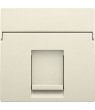 Niko afwerkingsset, cream, enkelvoudige datacontactdoos, 100-65100