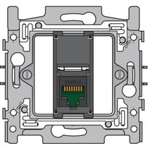 Sokkel enkelvoudig RJ45 UTP Cat5e 170-65151