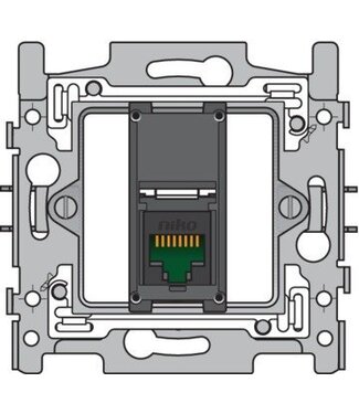 Niko Sokkel enkelvoudig RJ45 UTP Cat5e 170-65151