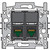 Niko Sokkel tweevoudig RJ45 UTP Cat5e 170-66152