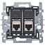 Niko Sokkel tweevoudig RJ45 STP Cat5 170-65156