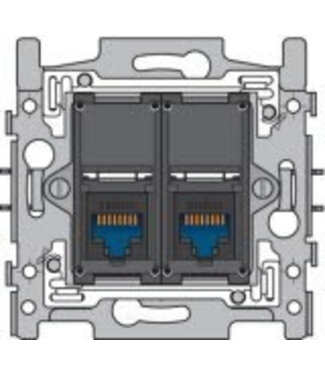 Niko Sokkel tweevoudig RJ45 UTP Cat6 170-66162