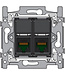 Niko Sokkel tweevoudig RJ45 UTP Cat5e 170-65252 schroefbevestiging