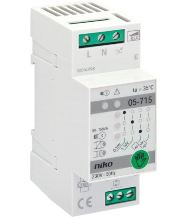 Niko Niko Universele modulaire dimmer 60-750Watt