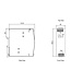Meanwell 24VDC DIN rail voeding 150 Watt - 5.2A