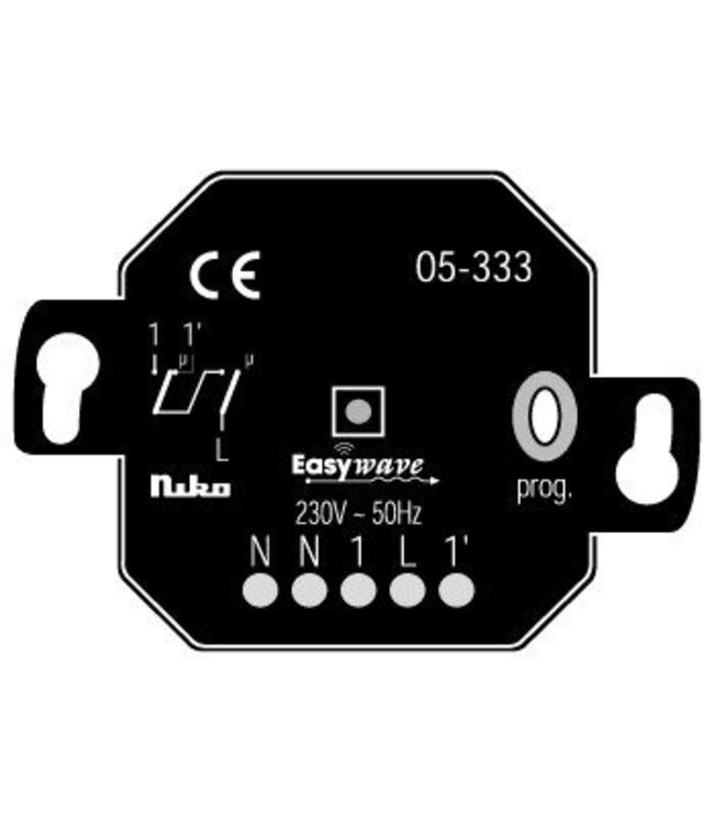 Niko Inbouwontvanger met rolluiksturing