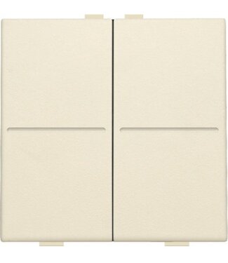 Niko Viervoudige Toets, draadloze bediening, cream