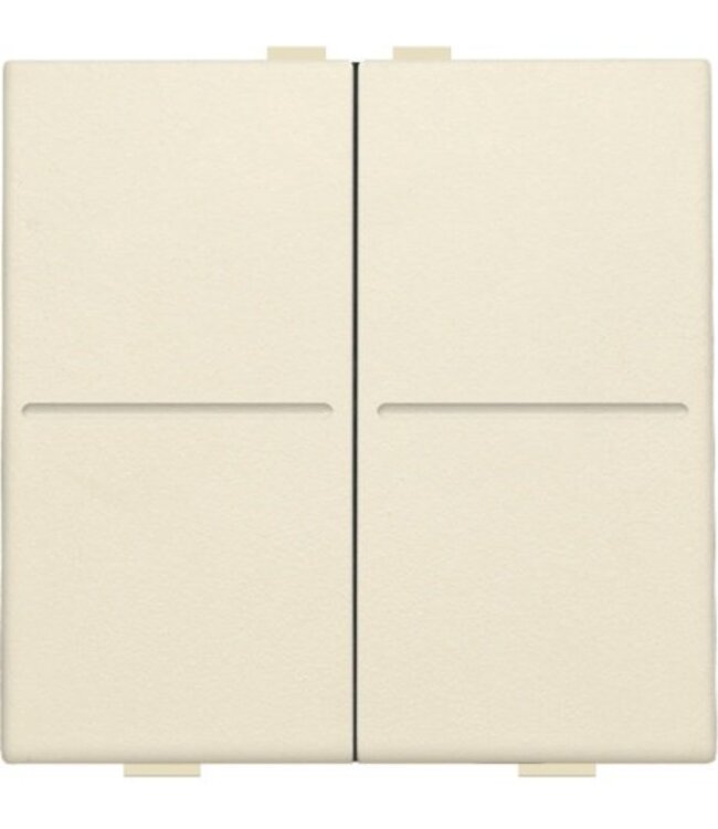 Niko Viervoudige Toets, cream, voor draadloze bedieningsknop