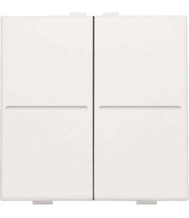 Niko Viervoudige Toets, wit, voor draadloze bedieningsknop