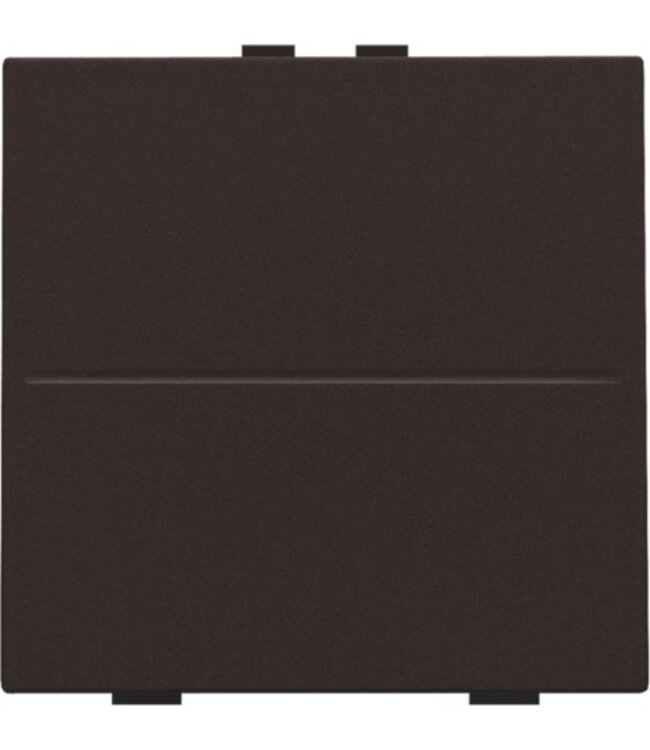 Niko enkelvoudige Toets,dark Brown, voor Draadloze bedieningsknop