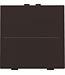 Niko enkelvoudige Toets,dark Brown, voor Draadloze bedieningsknop