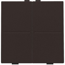 Viervoudige Toets,draadloze bediening, dark Brown