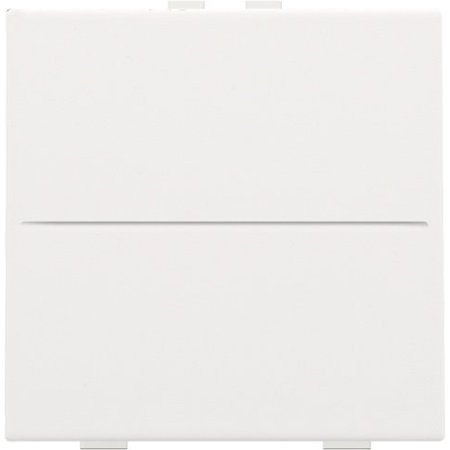 Niko enkelvoudige Toets,white coated, voor Draadloze bedieningsknop
