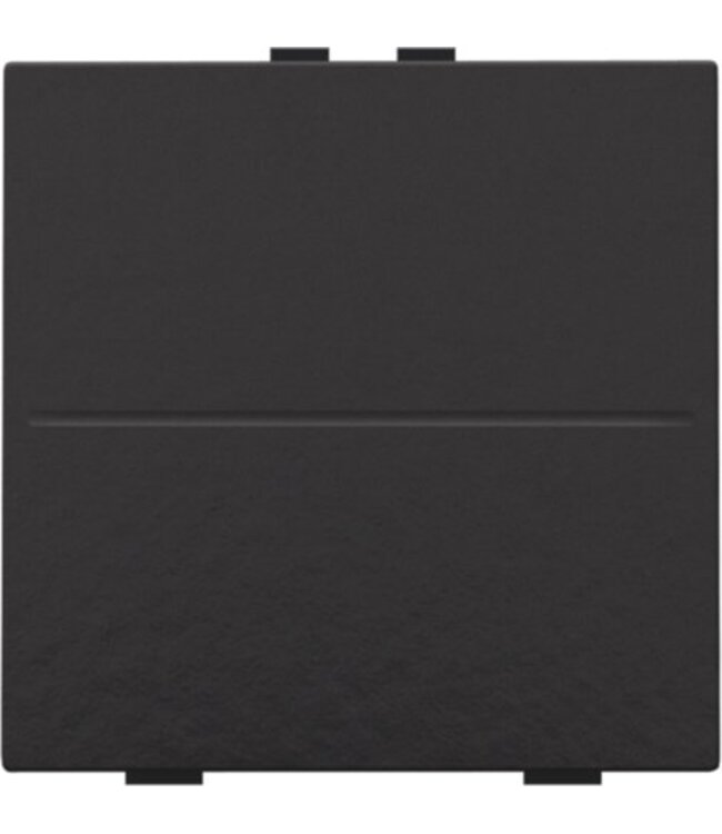 Niko enkelvoudige Toets,piano black, voor Draadloze bedieningsknop