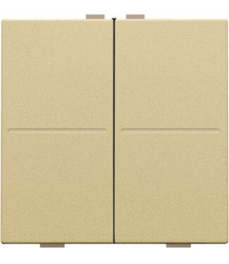 Niko Viervoudige Toets, draadloze bediening, alu gold steel