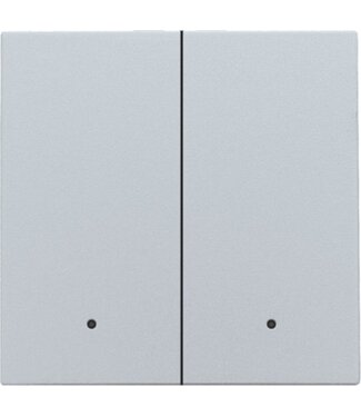 Niko Dubbele afwerkingsset connected switch, sterling