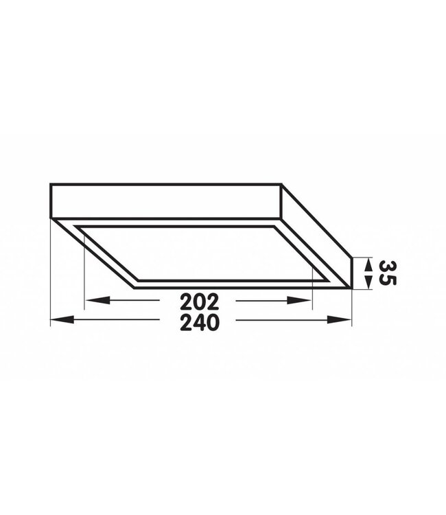 Unibright Unibright Moon Square 240