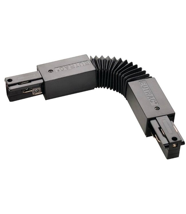 Eutrac 3-fase rail Eutrac flexibele koppeling, zwart, wit of grijs