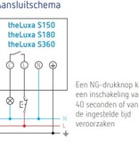 Theben Theben Bewegingsmelder The Luxa S360 BK, zwart