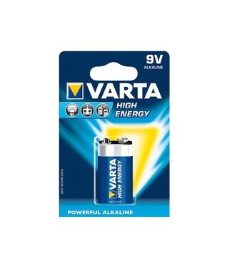 Varta Alkaline  9V blokbatterij-500 mAh