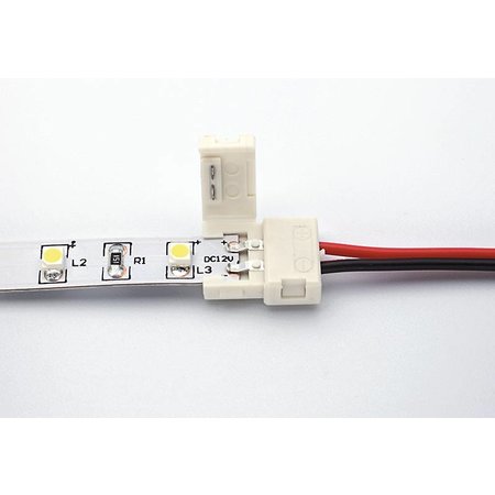 Unibright Easy connect aansluitconnector voor 8mm LED strips