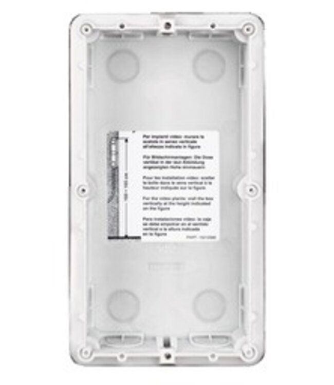 Bticino Video-parlofonie- inbouwdoos 2modules, new sfera