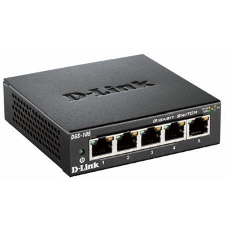 D-link D-link Fast Ethernet  desktop switch, 5 poorten