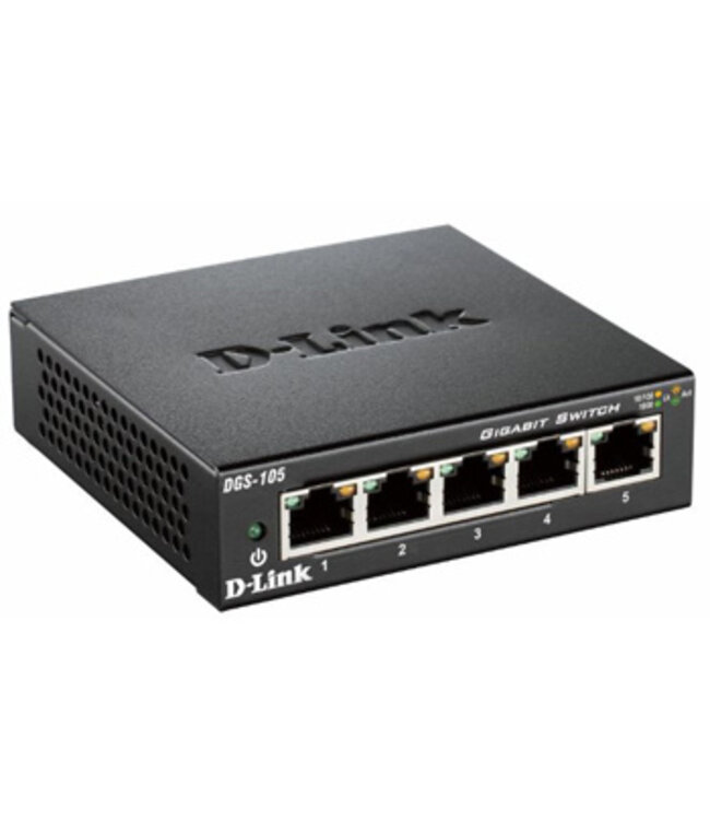 D-link D-link Fast Ethernet  desktop switch, 5 poorten