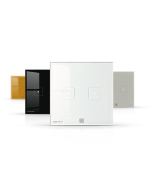 Teletask AURUS-2 tweevoudige toets
