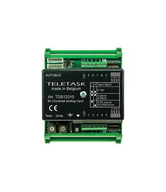 Teletask Universele Analoge Ingangsinterface Teletask Universele Analoge Ingangsinterface