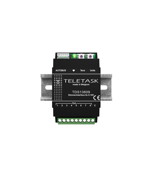 Teletask Teletask Dimmer interface 8 x 0-10V output