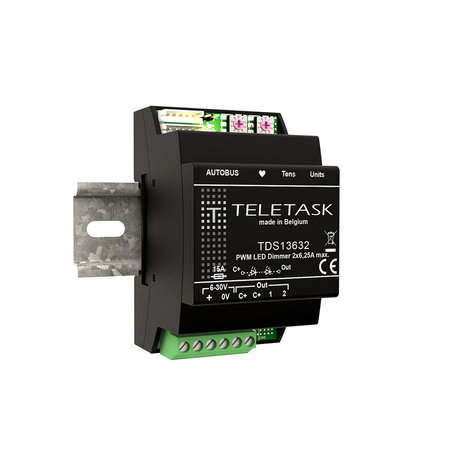 Teletask Teletask PWM LED Dimmer 2x6,25A