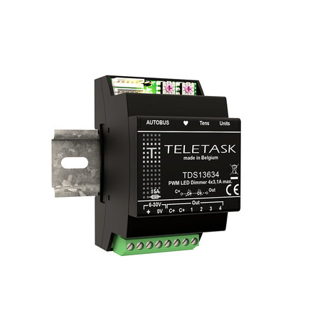 Teletask Teletask PWM LED Dimmer 4x3,1A