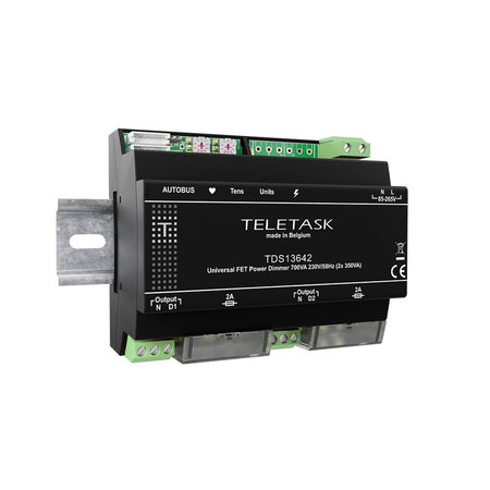 Teletask Teletask Universele FET dimmer twee kanaals