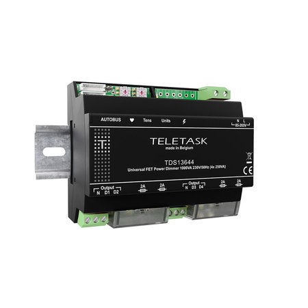 Teletask Teletask Universele FET vermogendimmer 4x250VA