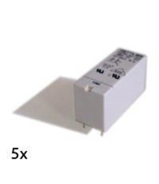 Teletask high inrush relais 10A - (5ST) TDS90151