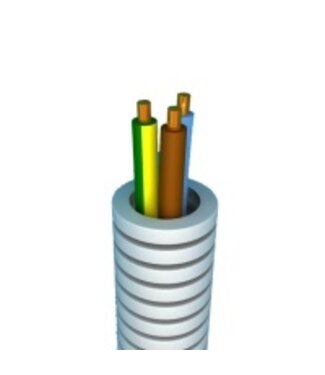 Flexibele buis met VOB 3G2,5