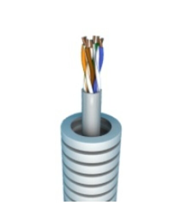 Flexibele buis met UTP Cat6