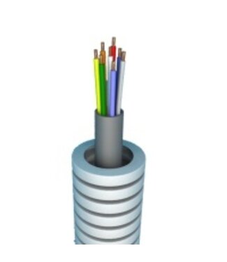 Flexibele buis met SVV 8 x 0.8 - rol 50m