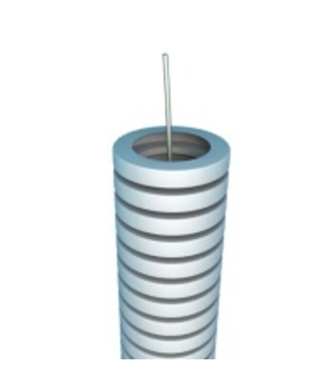 Flexibele buis 16mm met trekdraad - rol 100m