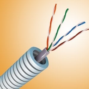 Flexibele buis met kabel voor Datacommunicatie