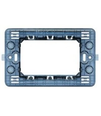 Bticino Houder voor 3 modules, met schroeven Bticino Houder voor 3 modules, met schroeven