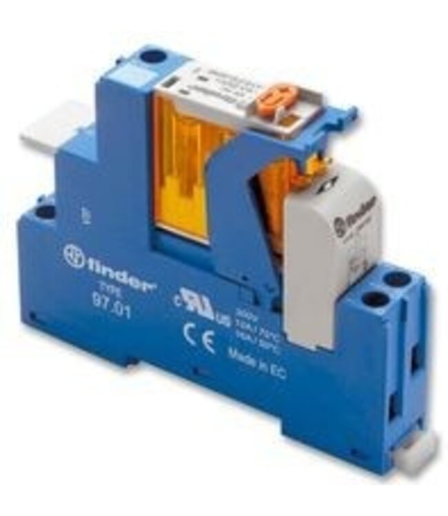 Finder Interface relais 230VAC, 16A - 1 N.O. contact