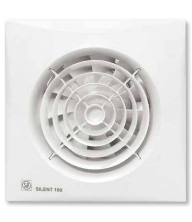 Soler & Palau Badkamer ventilator Silent 100 CZ- 12V