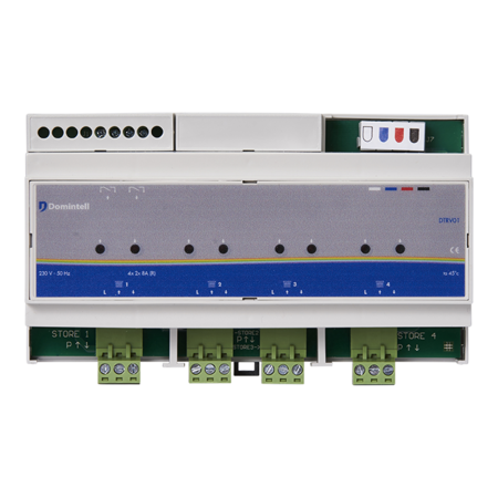 Domintell Domintell 4-voudige rolluikmodule - DTRV01