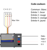 Domintell Domintell digitale ingangsmodule 4 inputs - DISM04