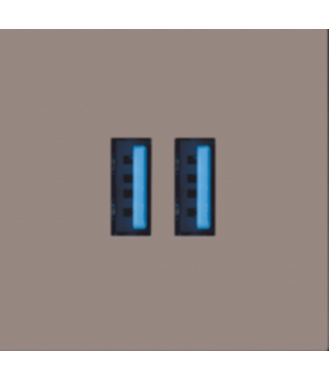 Niko Afwerkingset voor Niko USB Lader