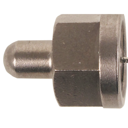 Hirchmann RF 75 afsluitweerstand F-connector