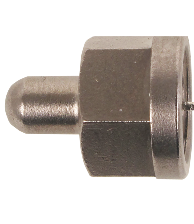Hirchmann RF 75 afsluitweerstand F-connector