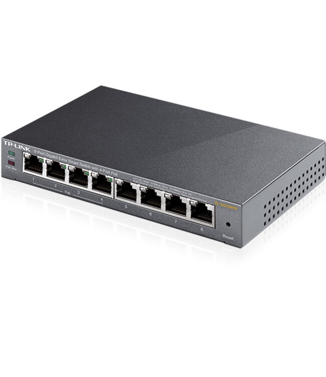 D-link DGS-1008 - 8 port switch - 4 POE port